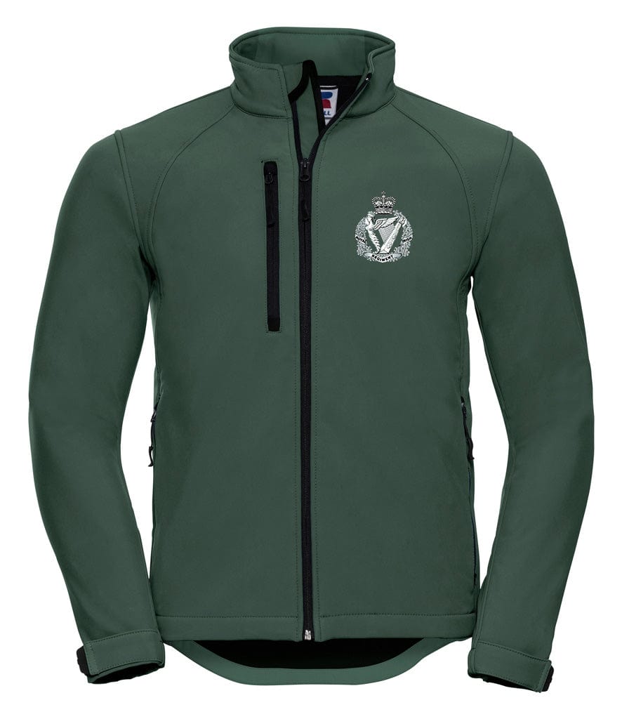 Royal Irish Regiment Embroidered 3 Layer Softshell Jacket - Precision Military Emblems