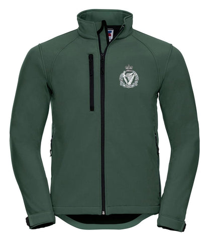 Royal Irish Regiment Embroidered 3 Layer Softshell Jacket - Precision Military Emblems