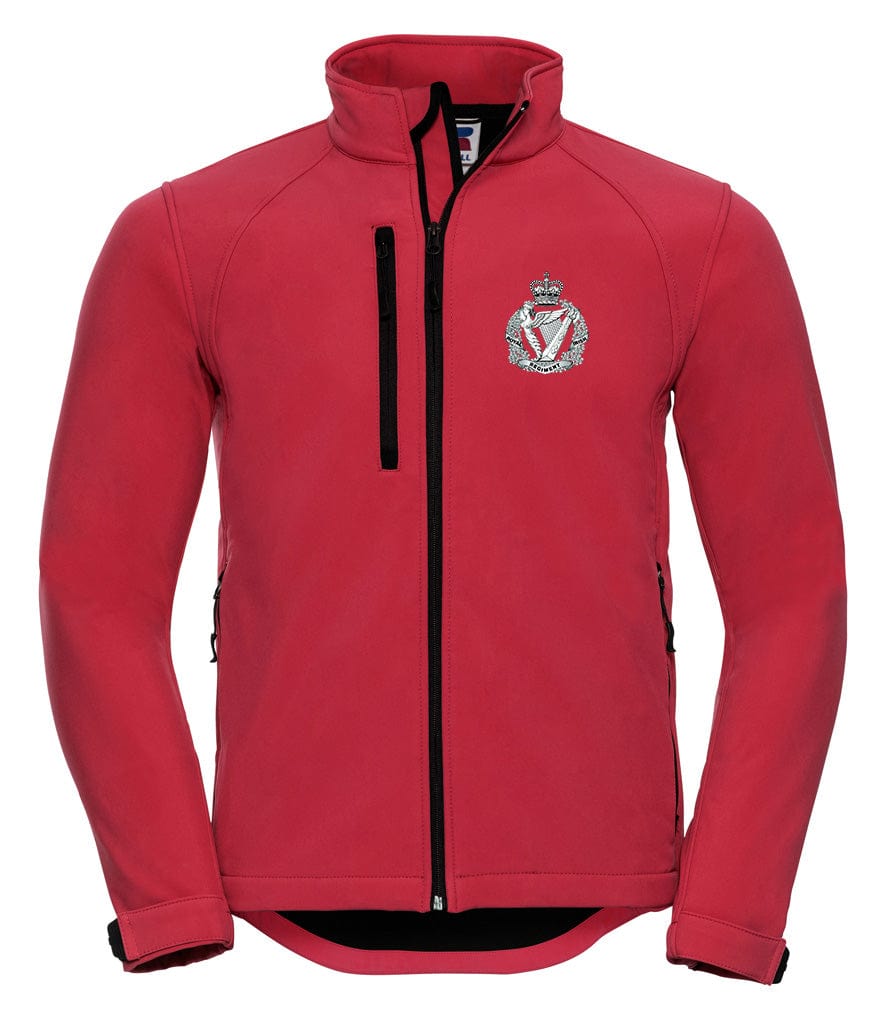 Royal Irish Regiment Embroidered 3 Layer Softshell Jacket - Precision Military Emblems