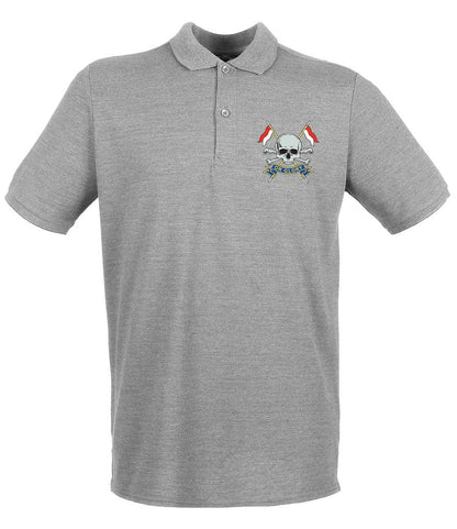 Royal Lancers Embroidered Pique Polo Shirt - Precision Military Emblems