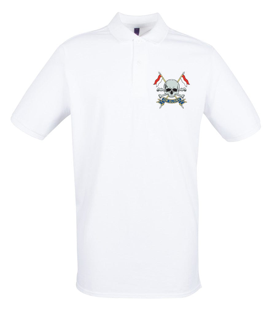 Royal Lancers Embroidered Pique Polo Shirt - Precision Military Emblems