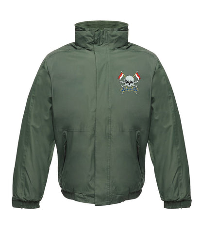 Royal Lancers Embroidered Regatta Waterproof Insulated Jacket - Precision Military Emblems