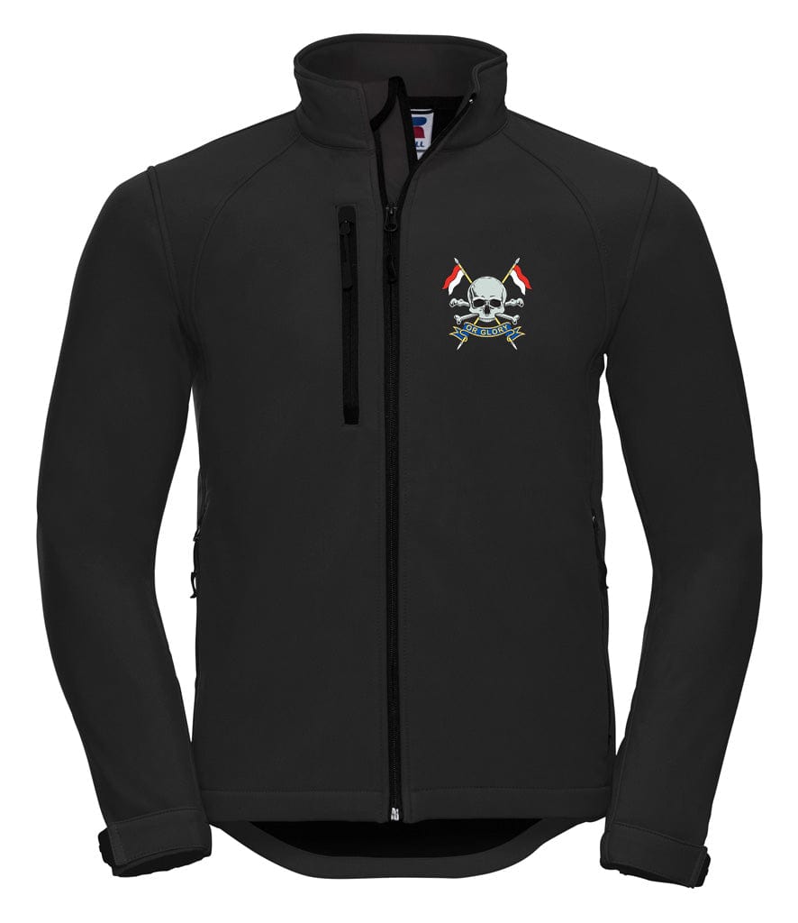 Royal Lancers Embroidered 3 Layer Softshell Jacket - Precision Military Emblems