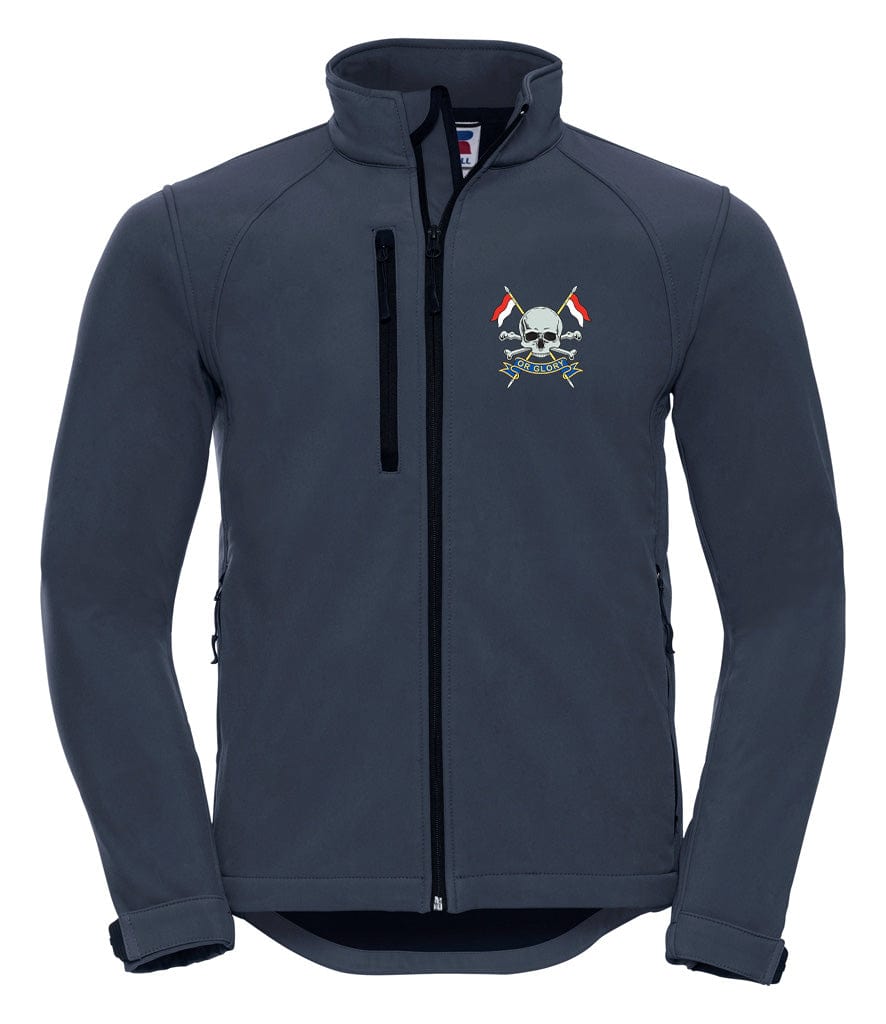 Royal Lancers Embroidered 3 Layer Softshell Jacket - Precision Military Emblems