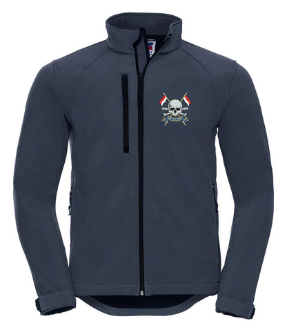 Royal Lancers Embroidered 3 Layer Softshell Jacket - Precision Military Emblems