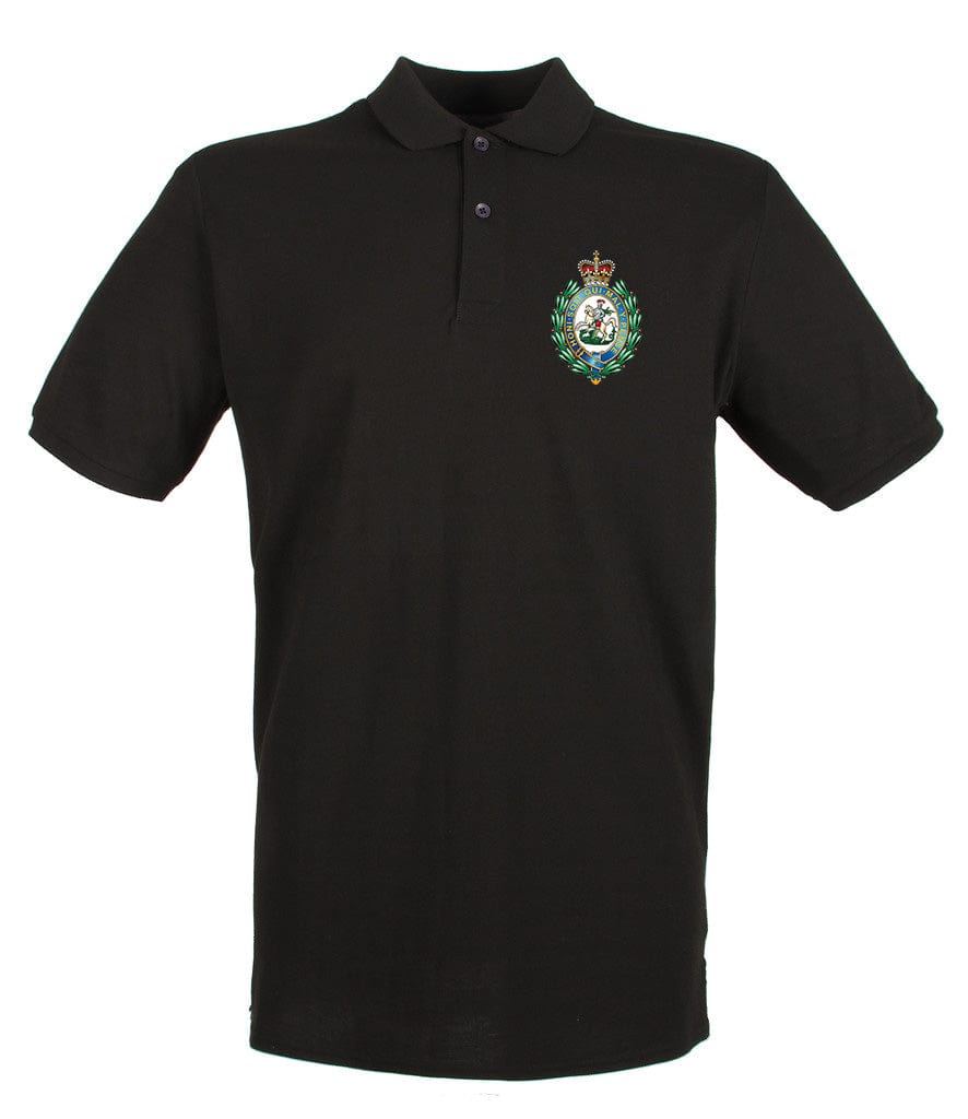 Royal Regiment of Fusiliers Embroidered Pique Polo Shirt - Precision Military Emblems
