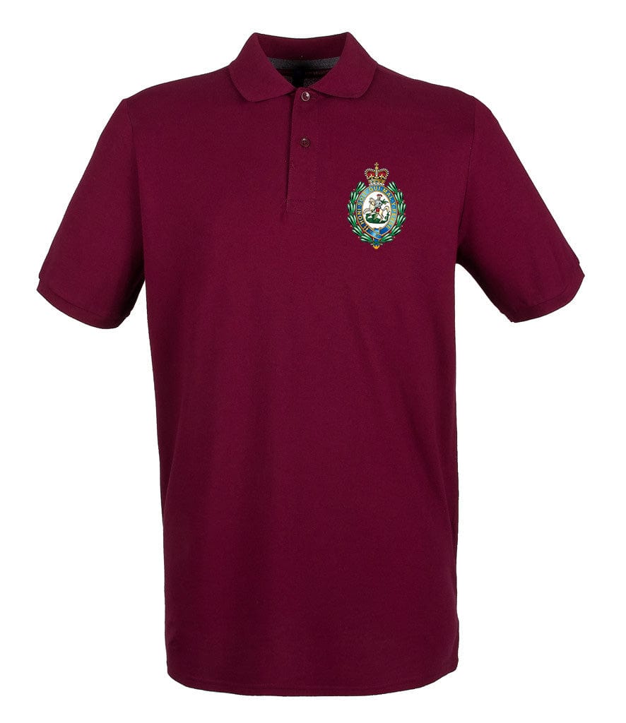 Royal Regiment of Fusiliers Embroidered Pique Polo Shirt - Precision Military Emblems