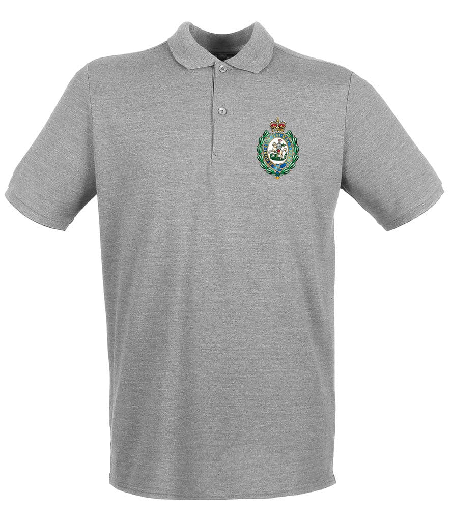Royal Regiment of Fusiliers Embroidered Pique Polo Shirt - Precision Military Emblems