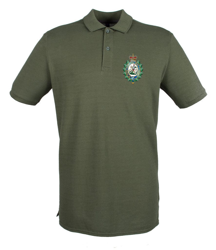 Royal Regiment of Fusiliers Embroidered Pique Polo Shirt - Precision Military Emblems