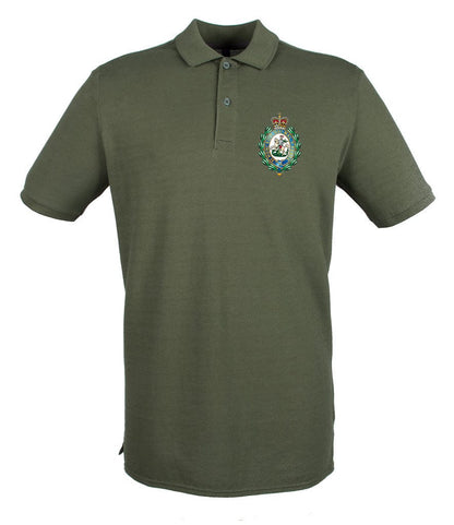 Royal Regiment of Fusiliers Embroidered Pique Polo Shirt - Precision Military Emblems
