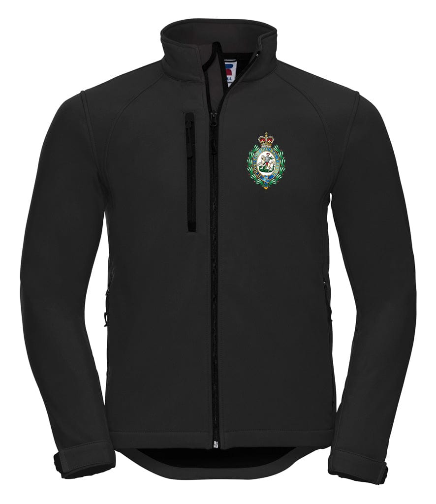 Royal Regiment of Fusiliers Embroidered 3 Layer Softshell Jacket - Precision Military Emblems