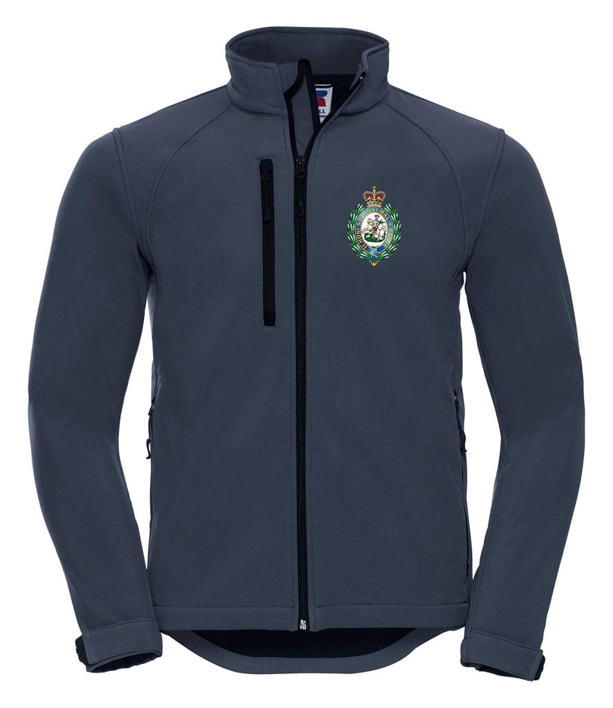 Royal Regiment of Fusiliers Embroidered 3 Layer Softshell Jacket - Precision Military Emblems
