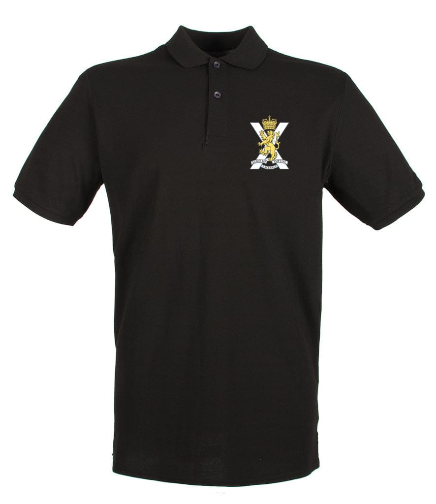 Royal Regiment of Scotland Embroidered Pique Polo Shirt - Precision Military Emblems