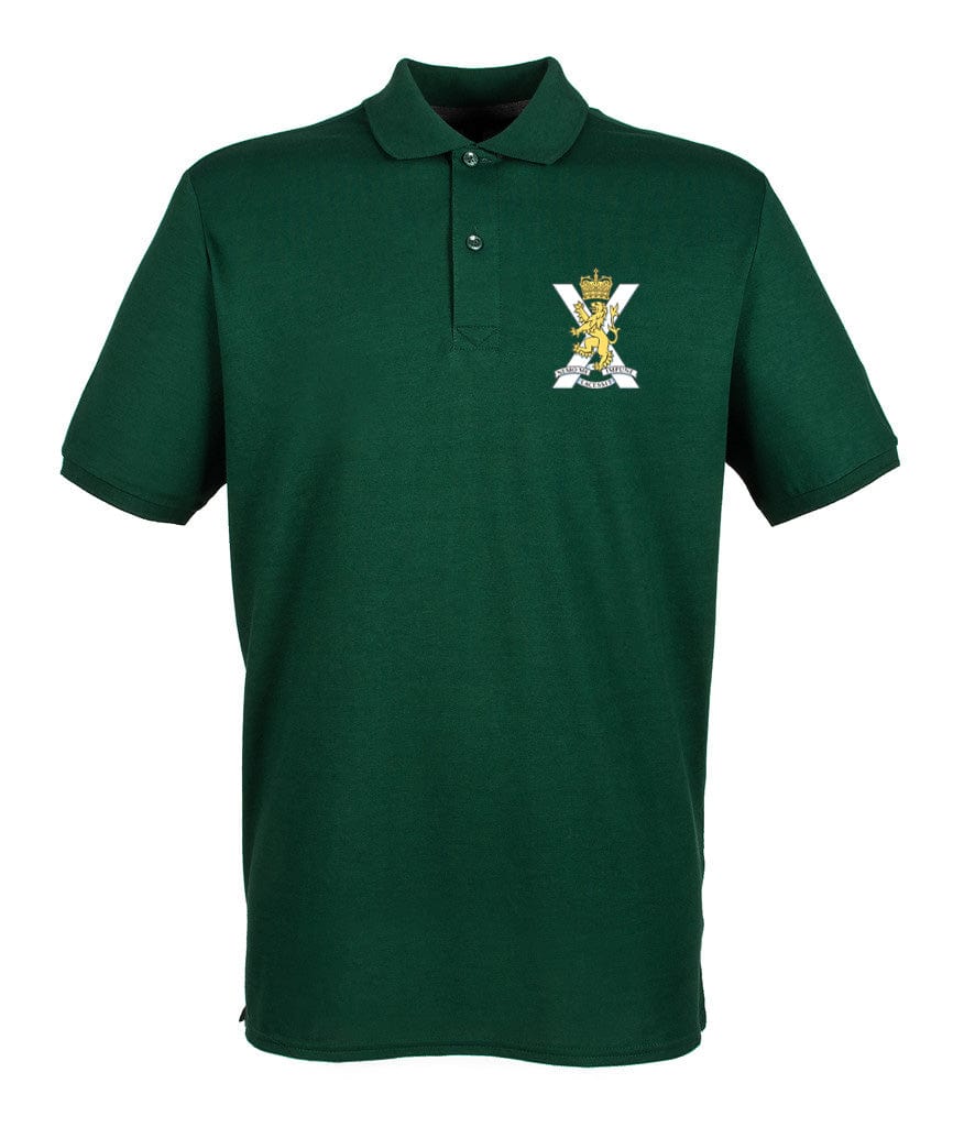 Royal Regiment of Scotland Embroidered Pique Polo Shirt - Precision Military Emblems
