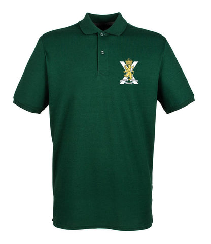 Royal Regiment of Scotland Embroidered Pique Polo Shirt - Precision Military Emblems