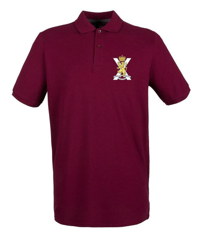 Royal Regiment of Scotland Embroidered Pique Polo Shirt - Precision Military Emblems