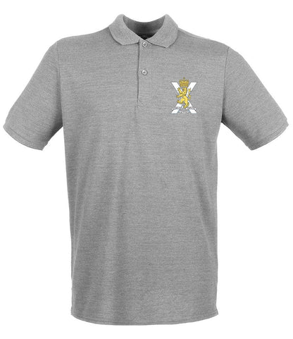 Royal Regiment of Scotland Embroidered Pique Polo Shirt - Precision Military Emblems