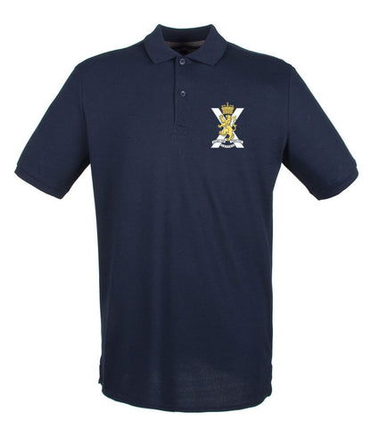 Royal Regiment of Scotland Embroidered Pique Polo Shirt - Precision Military Emblems