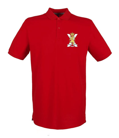 Royal Regiment of Scotland Embroidered Pique Polo Shirt - Precision Military Emblems