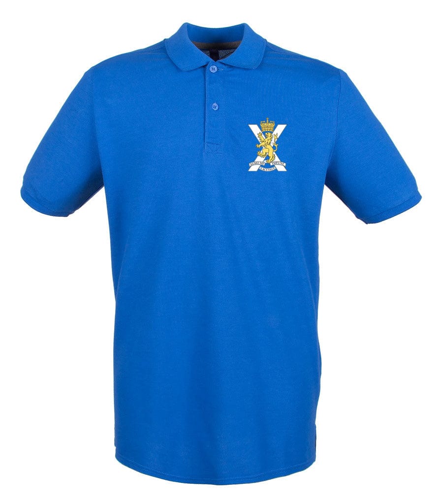 Royal Regiment of Scotland Embroidered Pique Polo Shirt - Precision Military Emblems