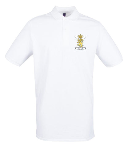 Royal Regiment of Scotland Embroidered Pique Polo Shirt - Precision Military Emblems