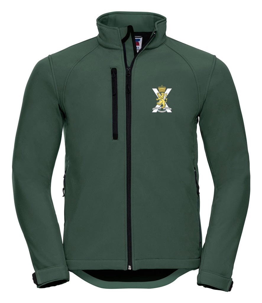 Royal Regiment of Scotland Embroidered 3 Layer Softshell Jacket - Precision Military Emblems