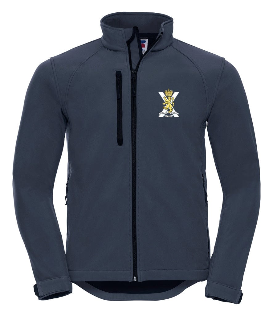 Royal Regiment of Scotland Embroidered 3 Layer Softshell Jacket - Precision Military Emblems