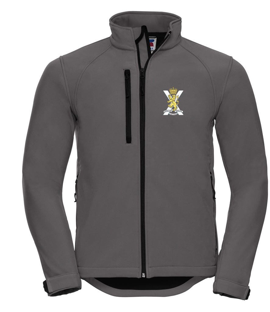 Royal Regiment of Scotland Embroidered 3 Layer Softshell Jacket - Precision Military Emblems