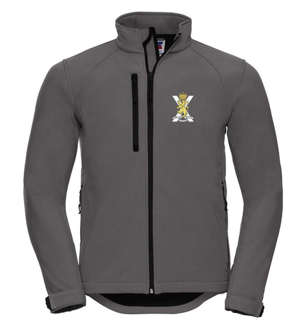 Royal Regiment of Scotland Embroidered 3 Layer Softshell Jacket - Precision Military Emblems