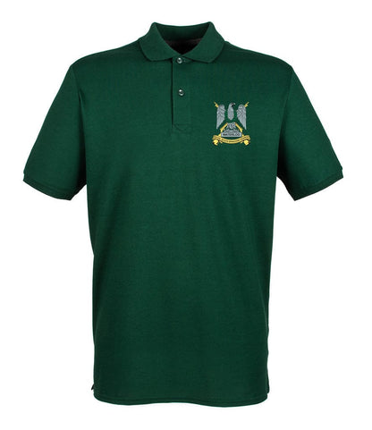 Royal Scots Dragoon Guards Embroidered Pique Polo Shirt - Precision Military Emblems