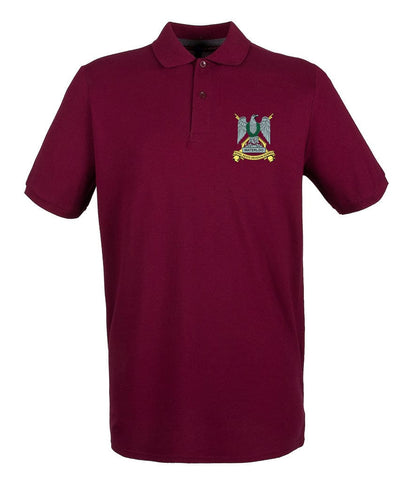 Royal Scots Dragoon Guards Embroidered Pique Polo Shirt - Precision Military Emblems