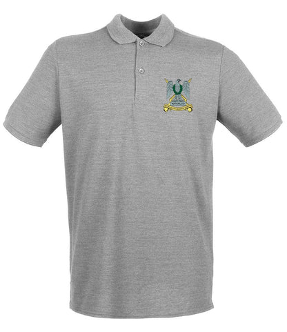 Royal Scots Dragoon Guards Embroidered Pique Polo Shirt - Precision Military Emblems