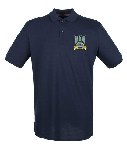 Royal Scots Dragoon Guards Embroidered Pique Polo Shirt - Precision Military Emblems