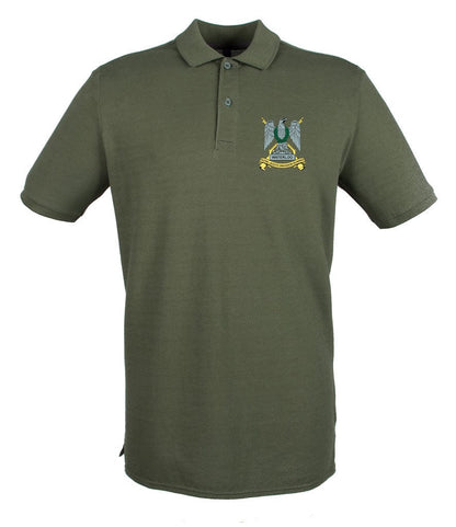 Royal Scots Dragoon Guards Embroidered Pique Polo Shirt - Precision Military Emblems