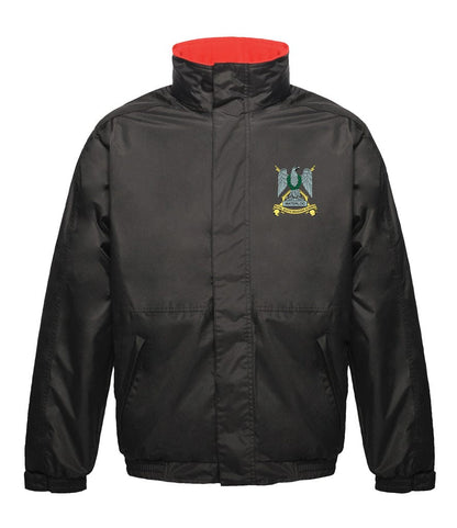 Royal Scots Dragoon Guards Embroidered Regatta Waterproof Insulated Jacket - Precision Military Emblems