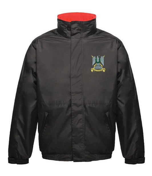 Royal Scots Dragoon Guards Embroidered Regatta Waterproof Insulated Jacket - Precision Military Emblems