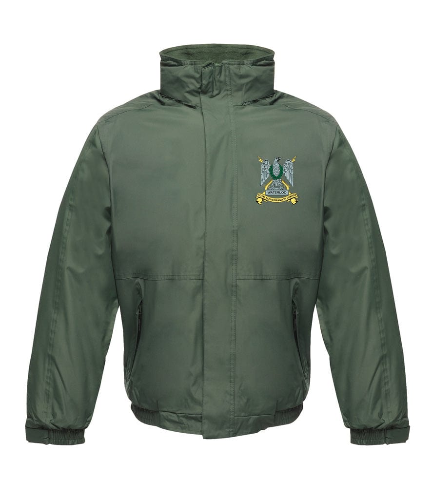 Royal Scots Dragoon Guards Embroidered Regatta Waterproof Insulated Jacket - Precision Military Emblems
