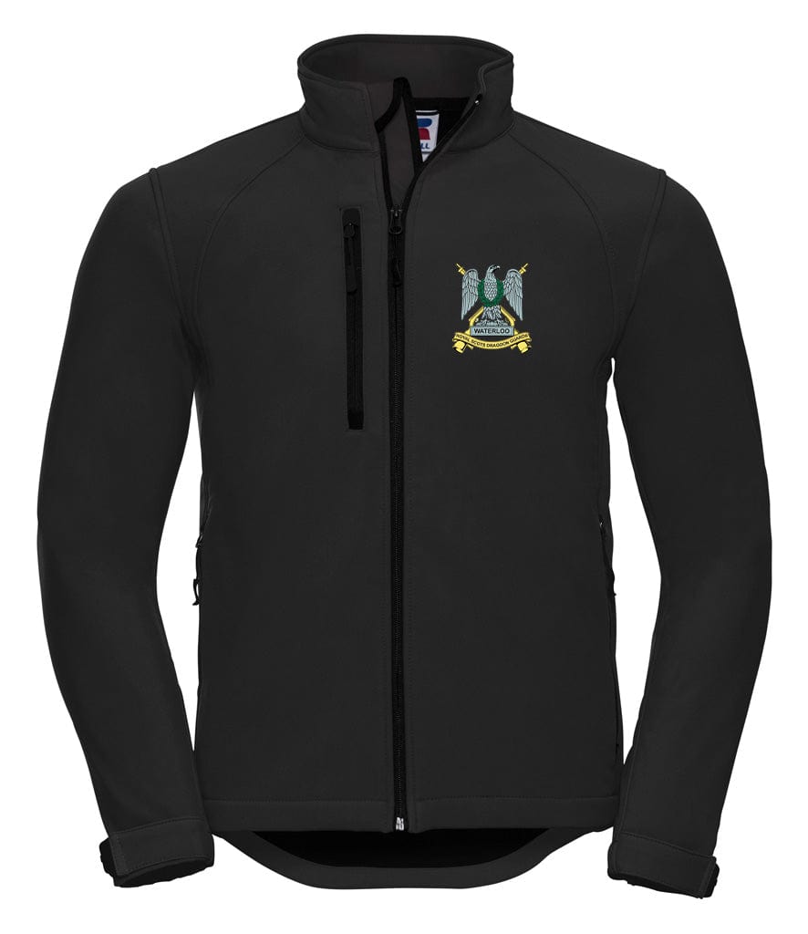 Royal Scots Dragoon Guards Embroidered 3 Layer Softshell Jacket - Precision Military Emblems