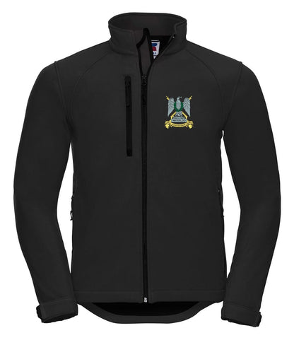 Royal Scots Dragoon Guards Embroidered 3 Layer Softshell Jacket - Precision Military Emblems