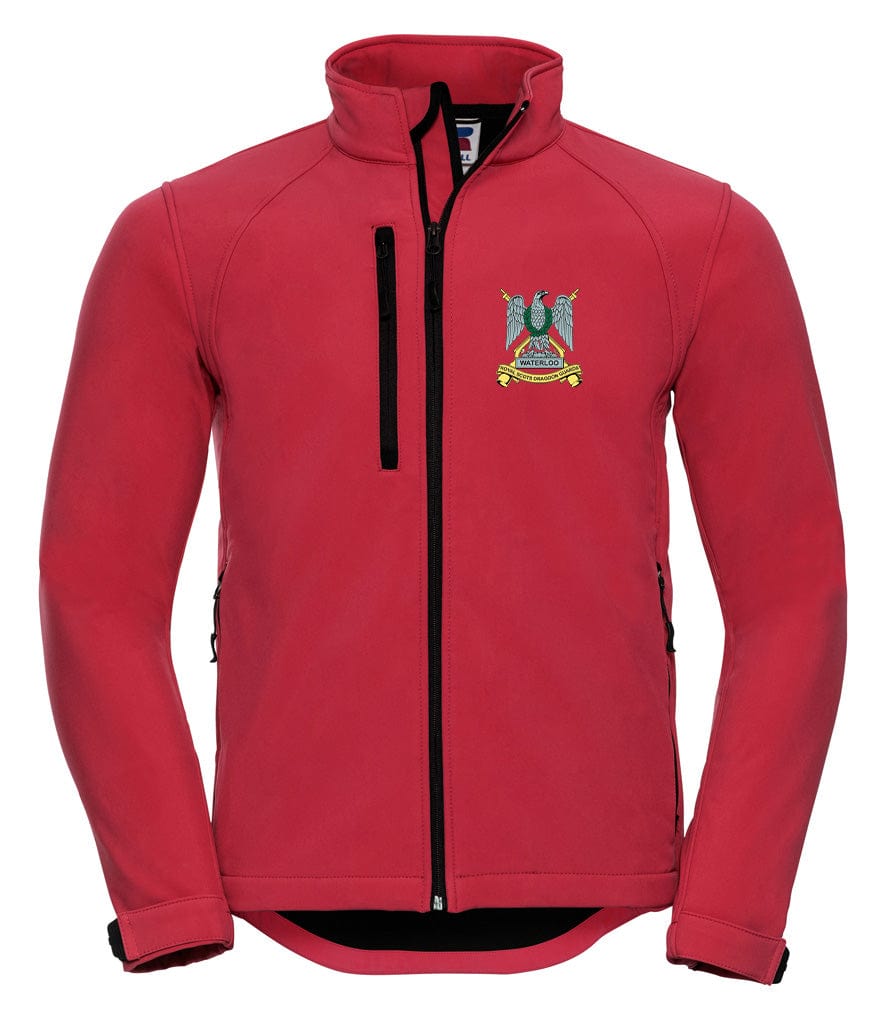 Royal Scots Dragoon Guards Embroidered 3 Layer Softshell Jacket - Precision Military Emblems