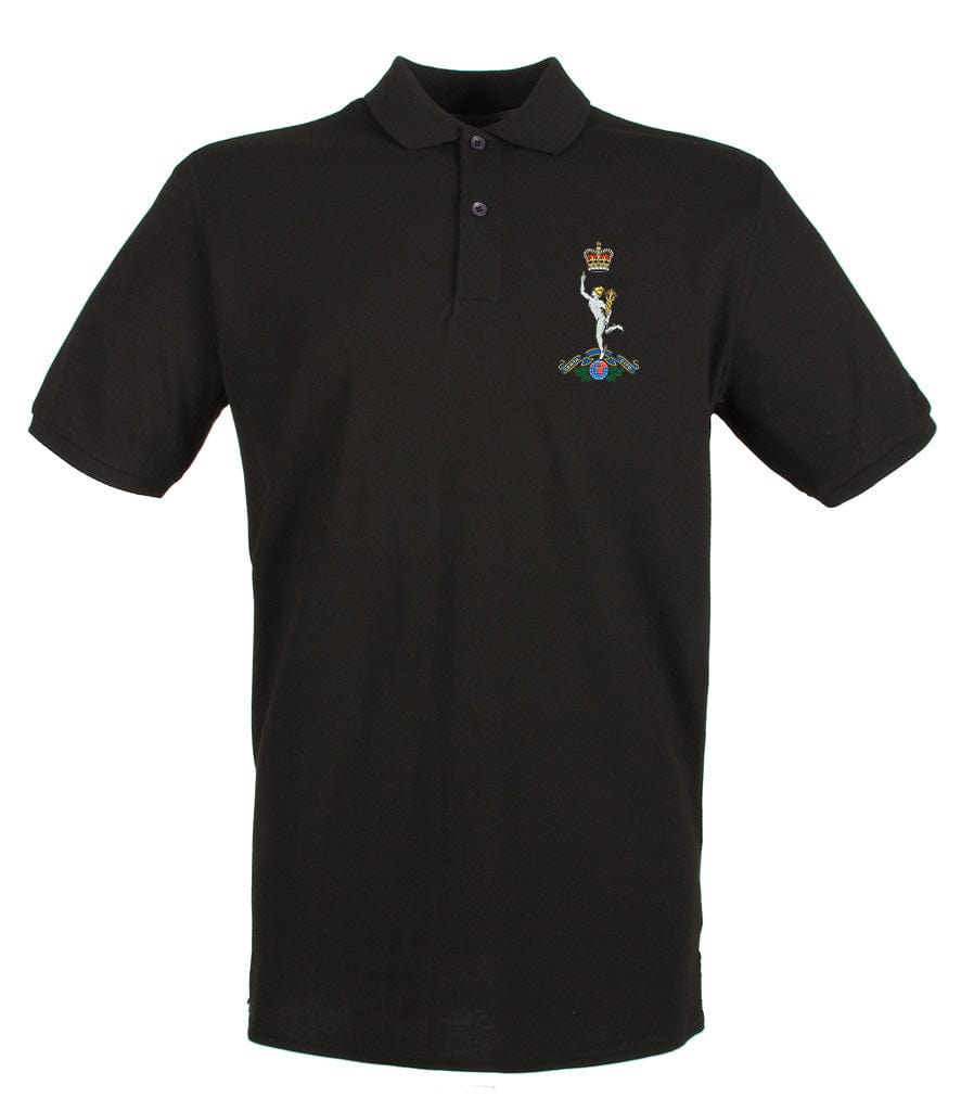 Royal Signals Embroidered Pique Polo Shirt - Precision Military Emblems
