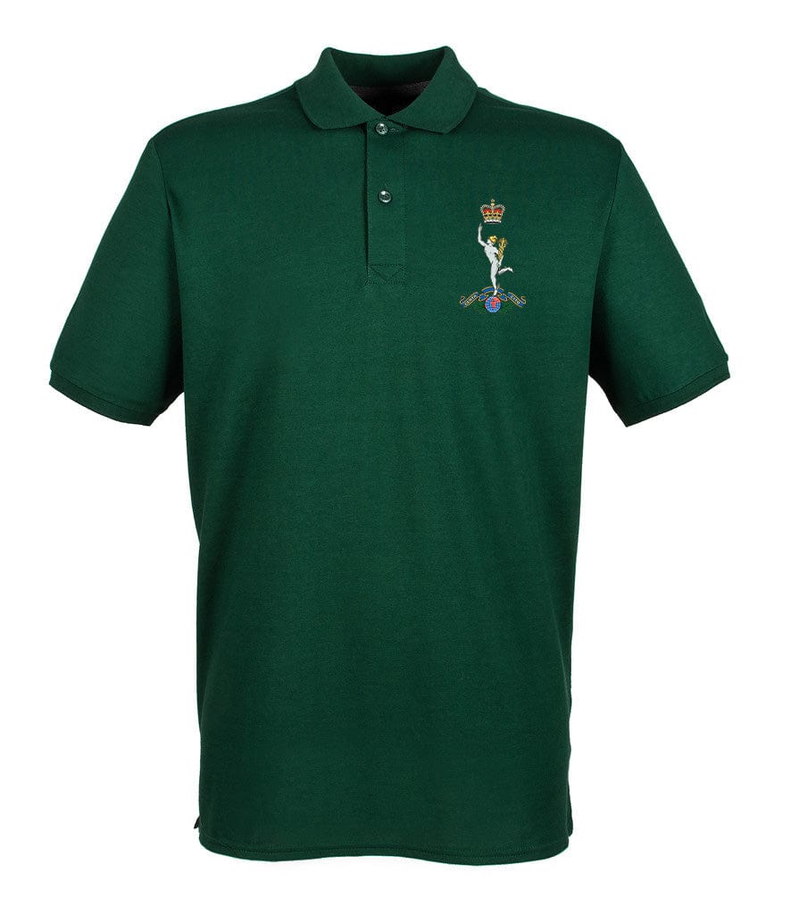 Royal Signals Embroidered Pique Polo Shirt - Precision Military Emblems