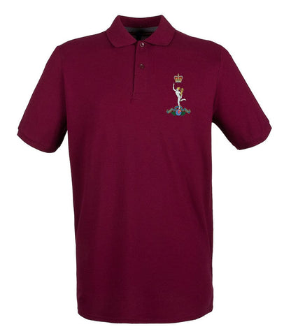 Royal Signals Embroidered Pique Polo Shirt - Precision Military Emblems
