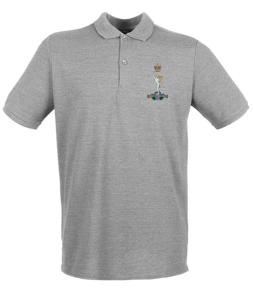 Royal Signals Embroidered Pique Polo Shirt - Precision Military Emblems