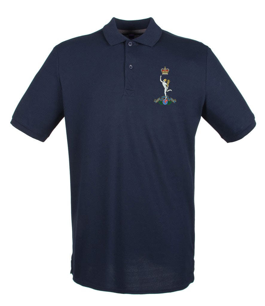 Royal Signals Embroidered Pique Polo Shirt - Precision Military Emblems