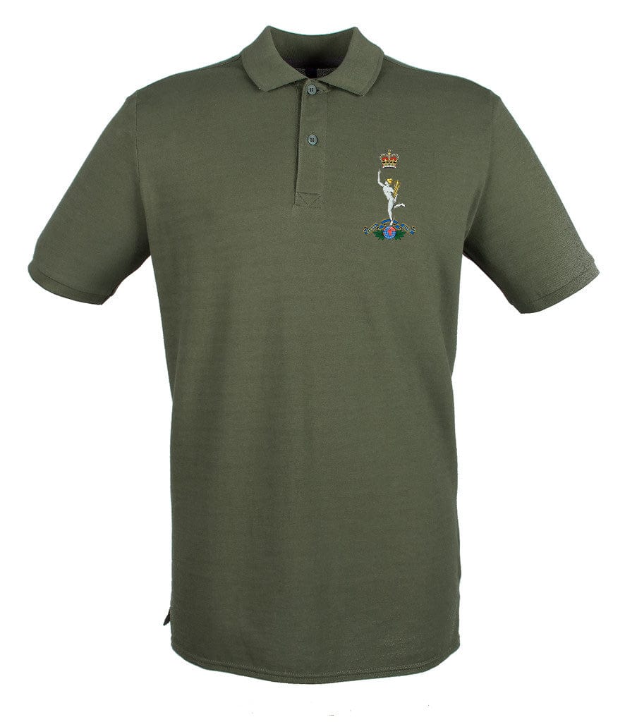 Royal Signals Embroidered Pique Polo Shirt - Precision Military Emblems