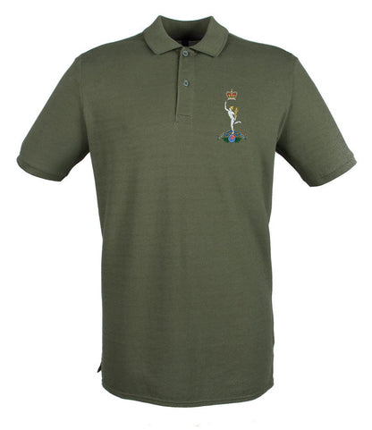 Royal Signals Embroidered Pique Polo Shirt - Precision Military Emblems
