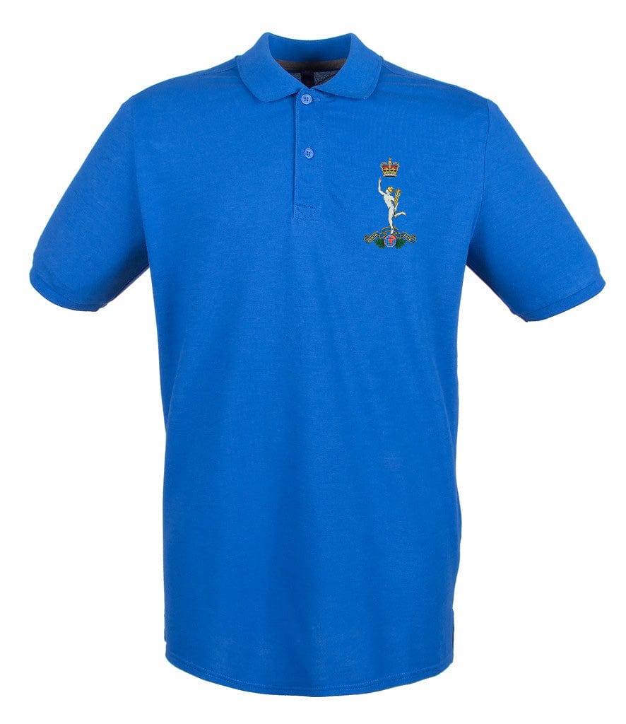 Royal Signals Embroidered Pique Polo Shirt - Precision Military Emblems