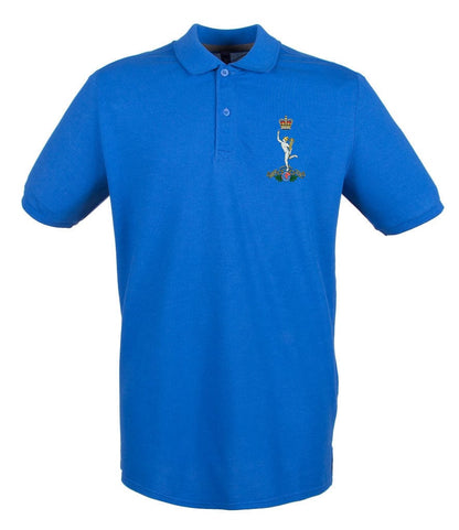 Royal Signals Embroidered Pique Polo Shirt - Precision Military Emblems