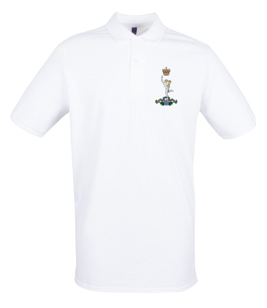Royal Signals Embroidered Pique Polo Shirt - Precision Military Emblems